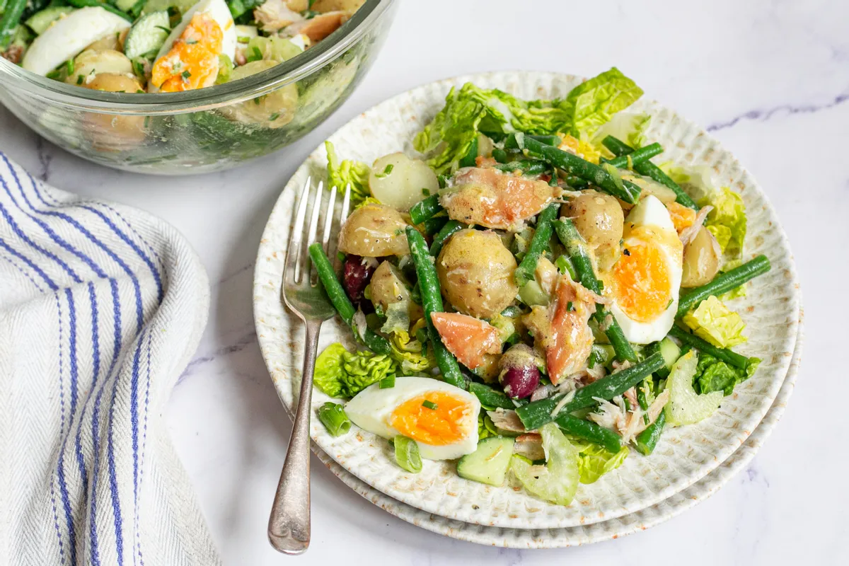 Easy Low FODMAP Mackerel Niçoise Salad
