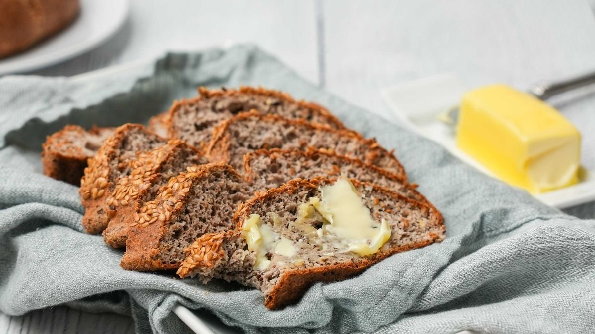 Keto Artisan Flax Seed Sourdough Loaf