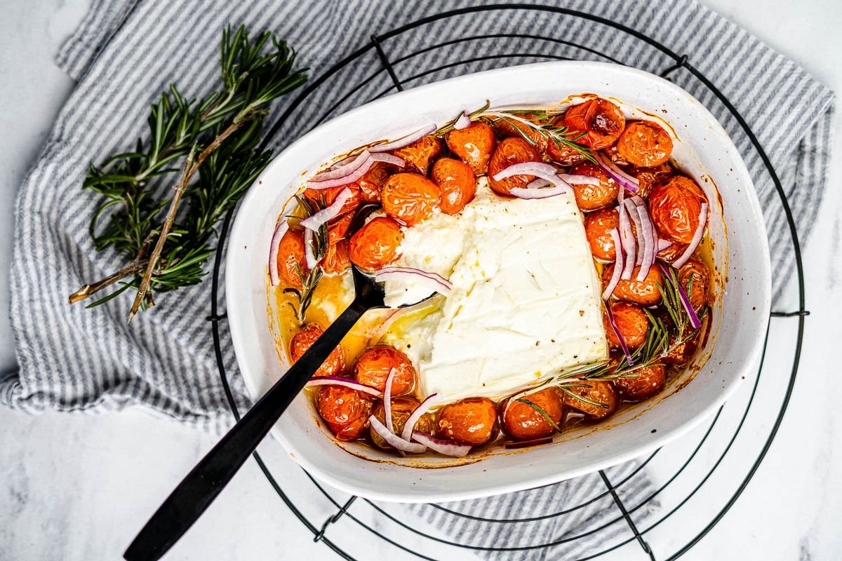 Keto Baked Feta