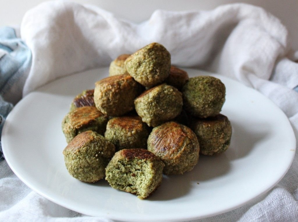 Keto Broccoli Pesto Bites