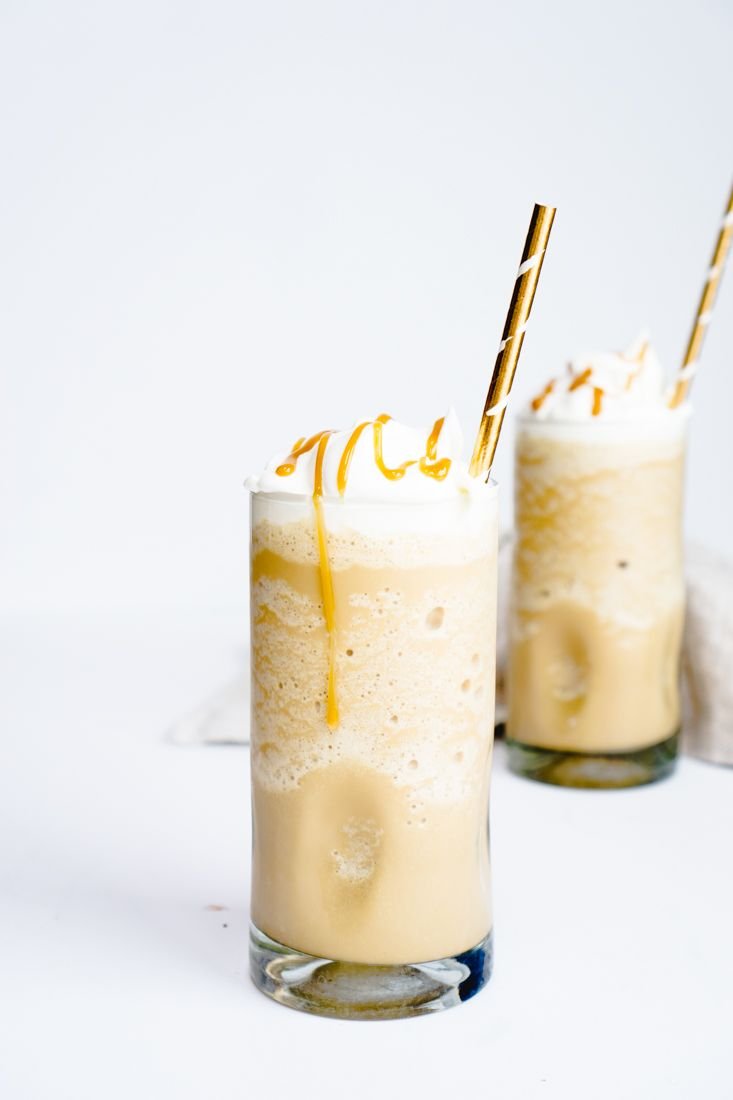 Keto Caramel Frappé
