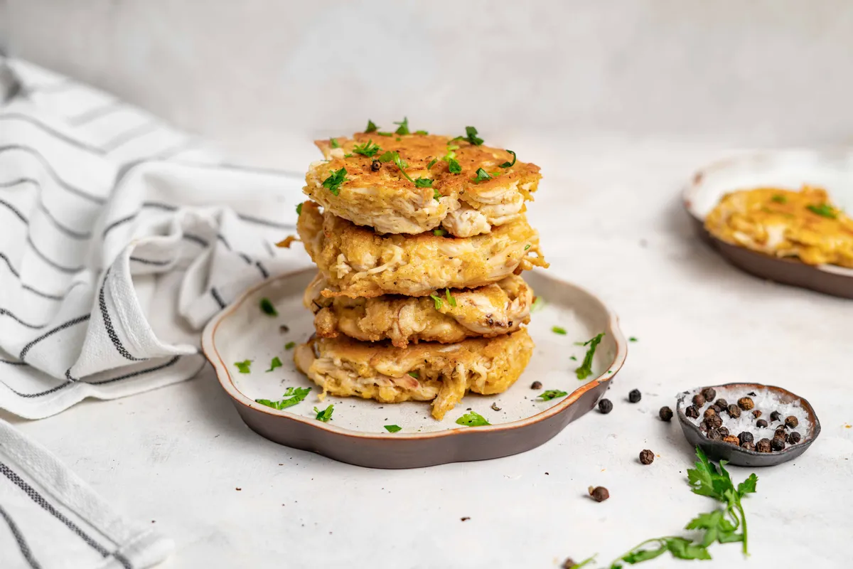 Keto Carnivore Crispy Chicken Cakes
