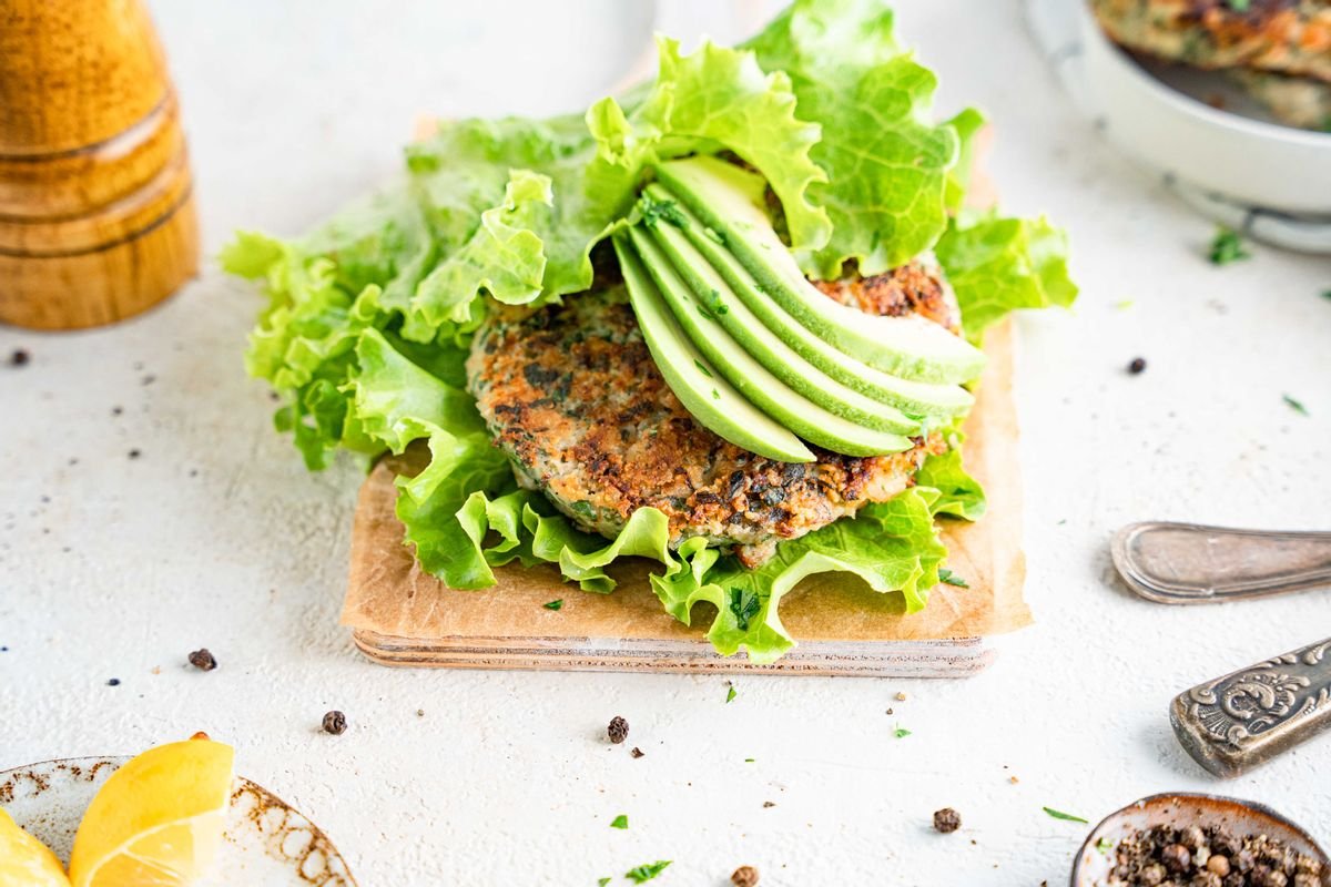 Keto Chunky Shrimp Burgers