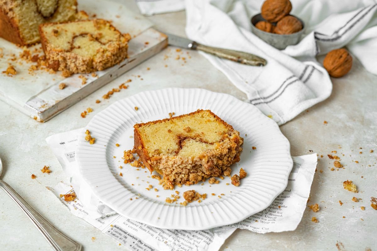 Keto Cinnamon Coffee Cake