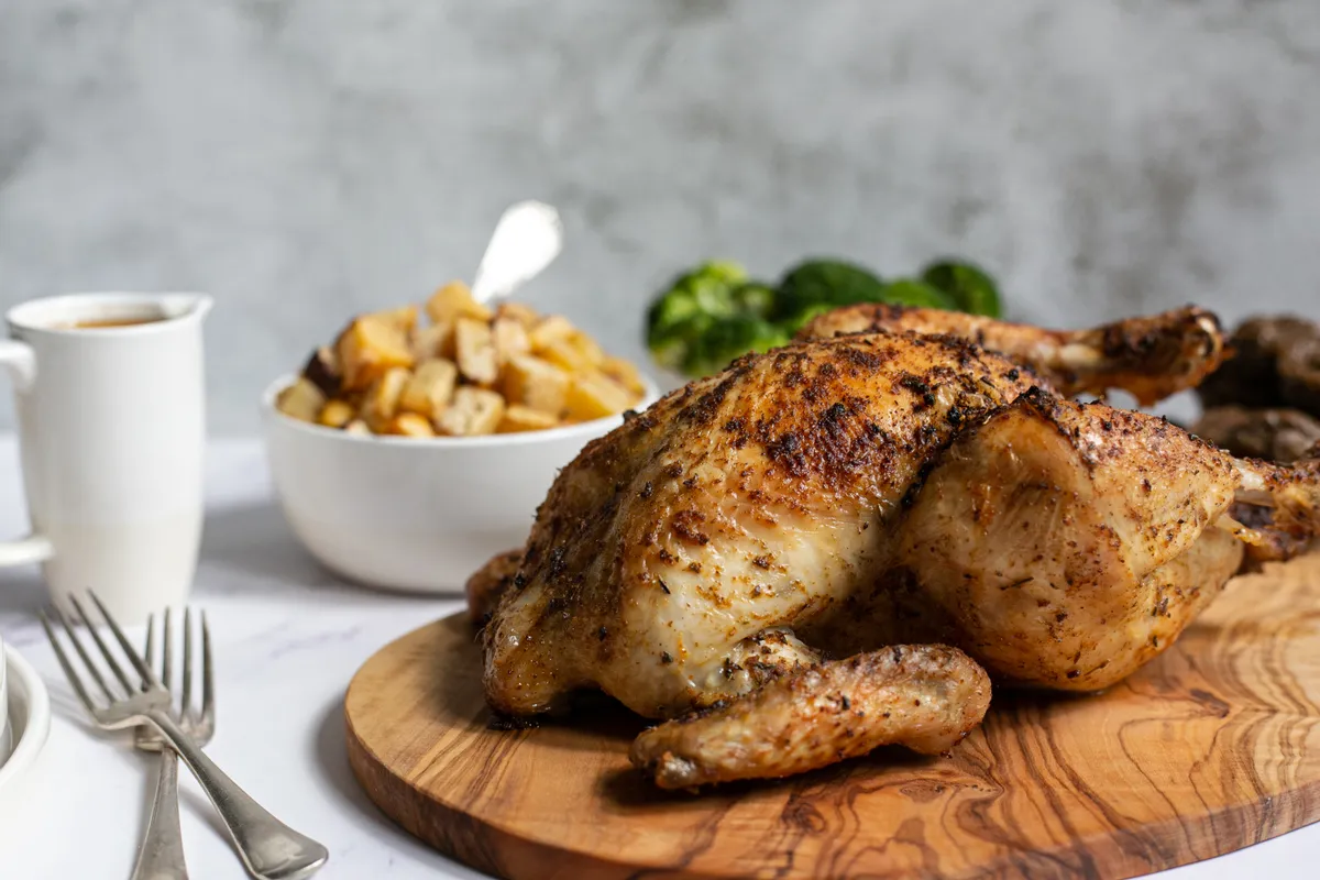 Keto Classic British Sunday Roast Chicken with Gravy