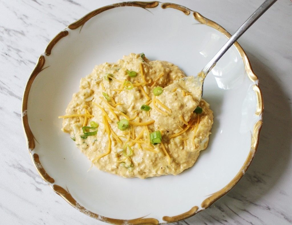 Keto Egg Fast Chili Cheese Egg Salad