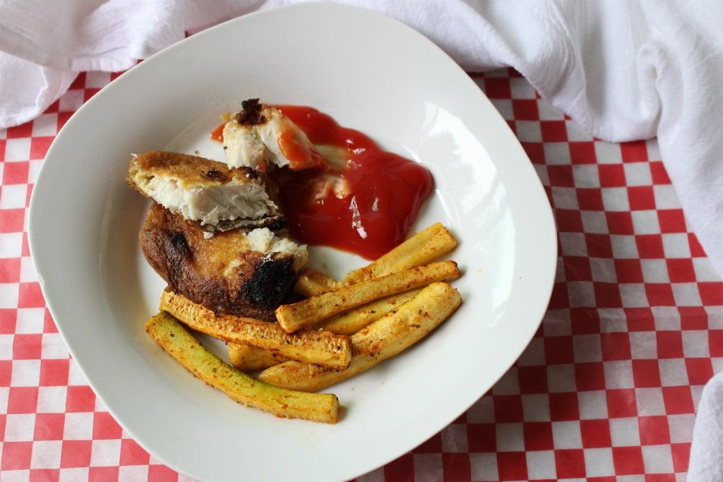 Keto Fish and “Chips”