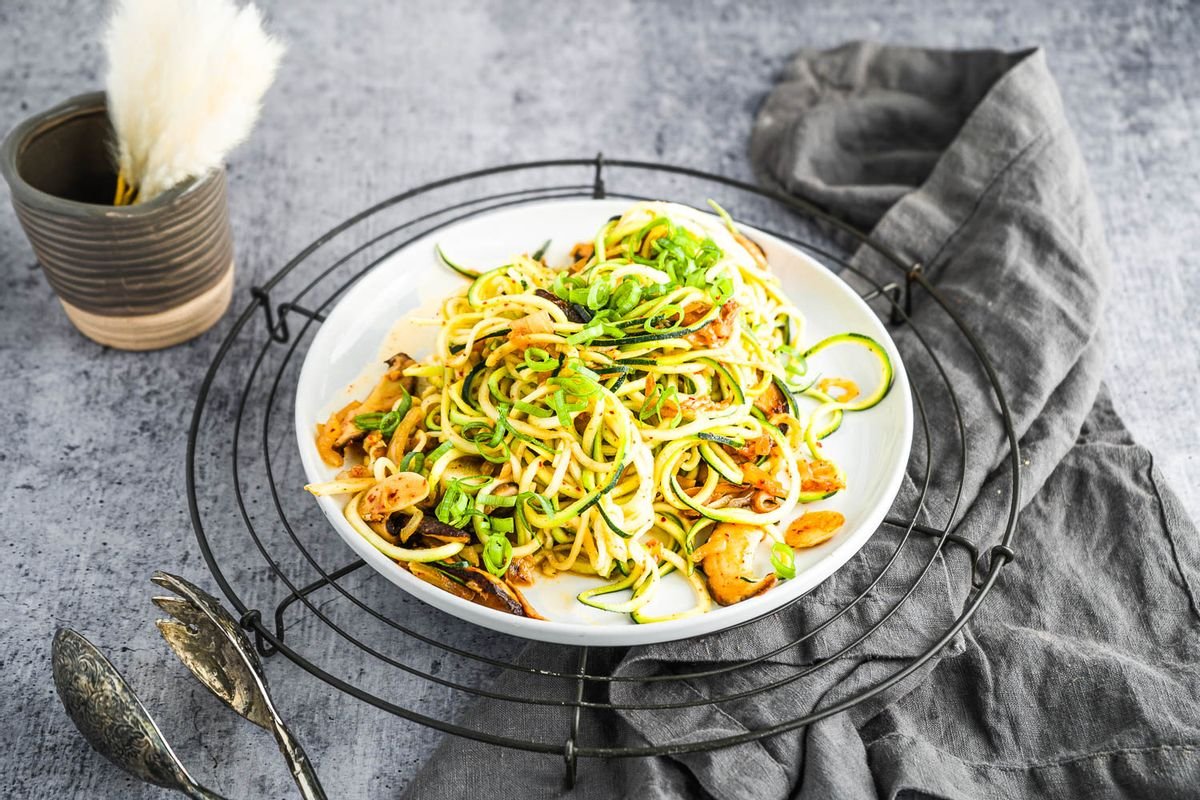 Keto Kimchi Noodles