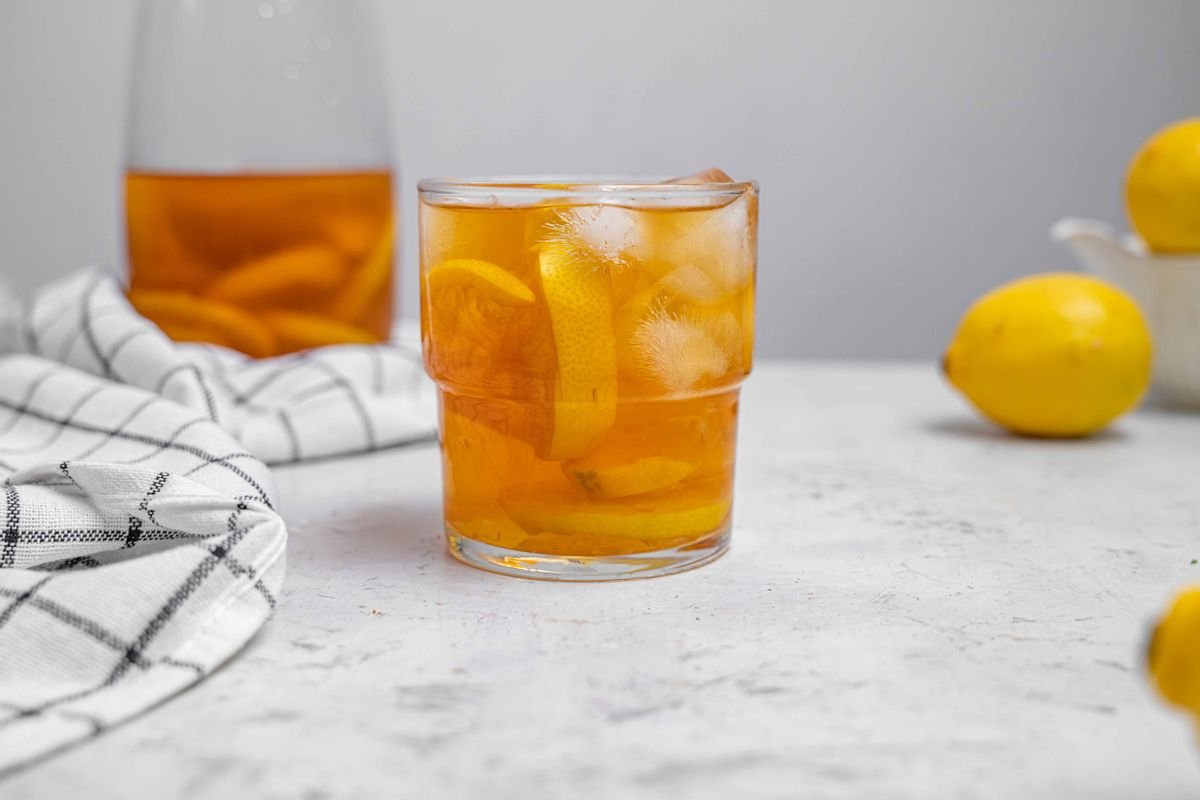 Keto Lemon Iced Tea