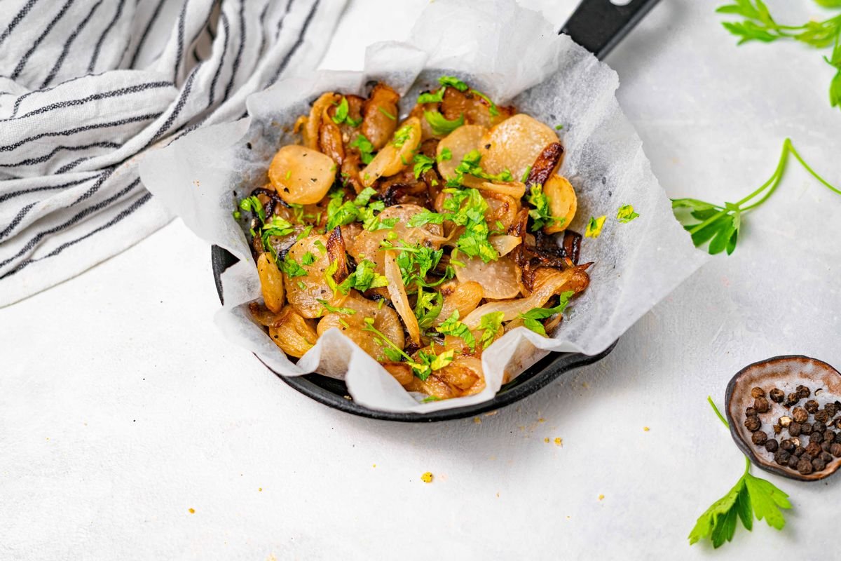 Keto Lyonnaise ‘Potatoes’