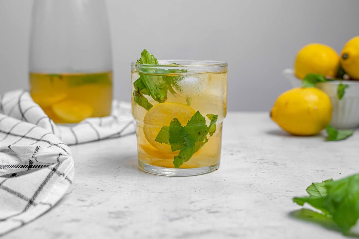 Keto Mint Green Iced Tea