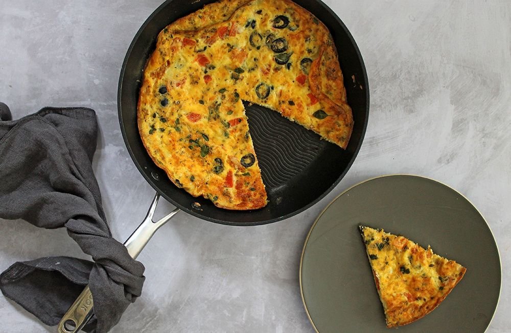 Keto Pizza Omelette