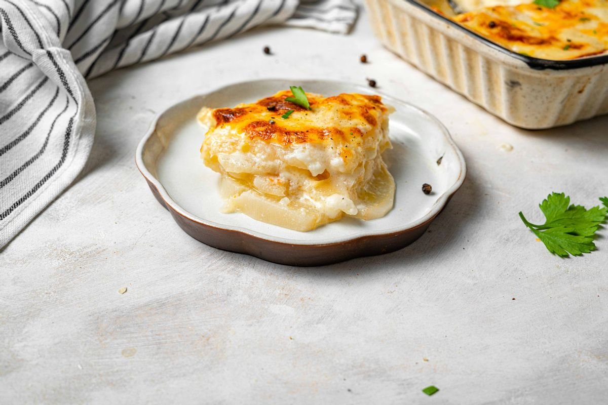 Keto ‘Potatoes’ au Gratin