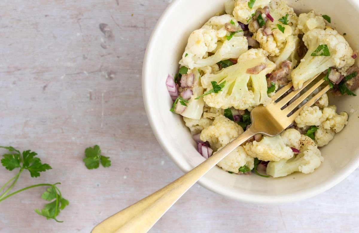 Keto Provencal Cauliflower Salad
