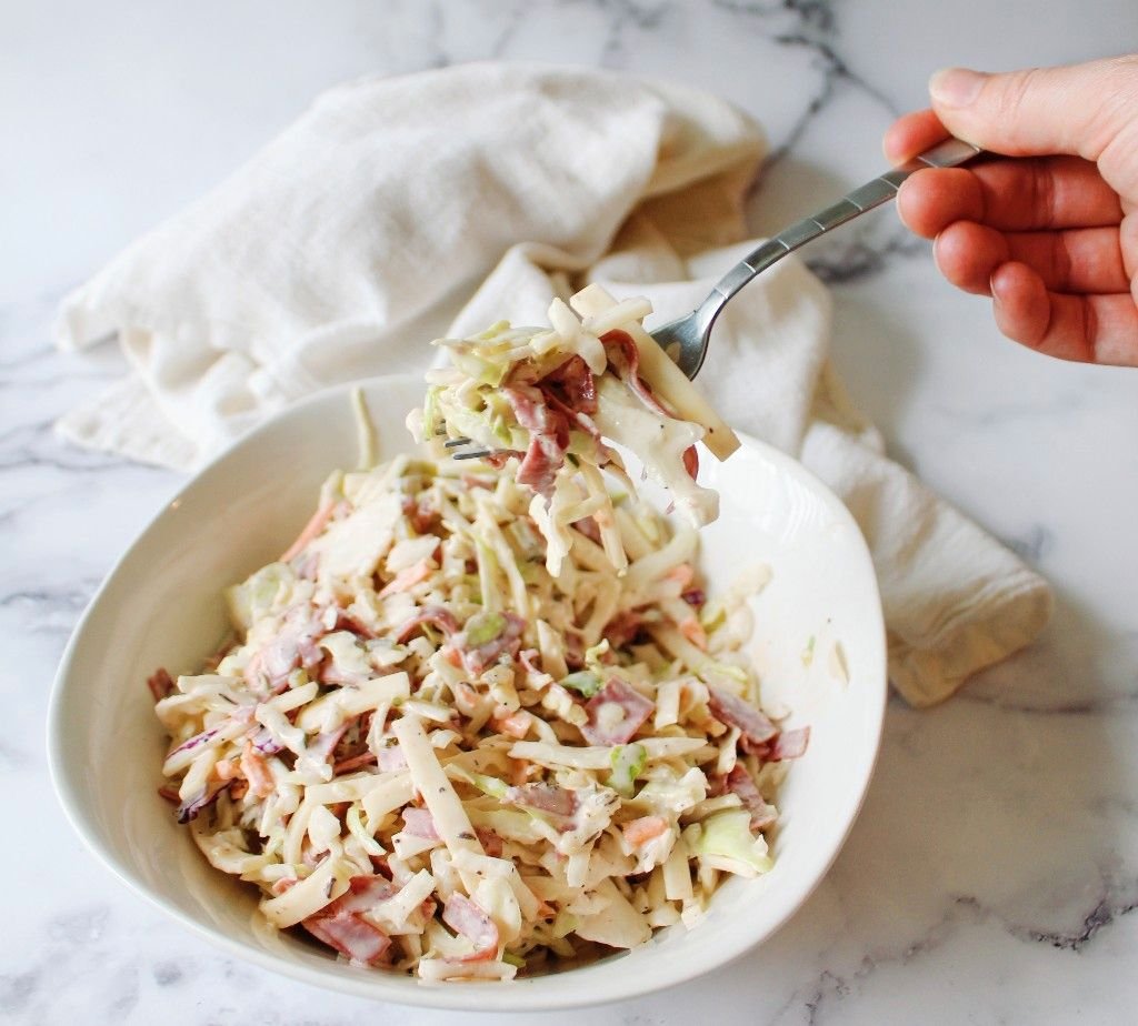 Keto Reuben Coleslaw