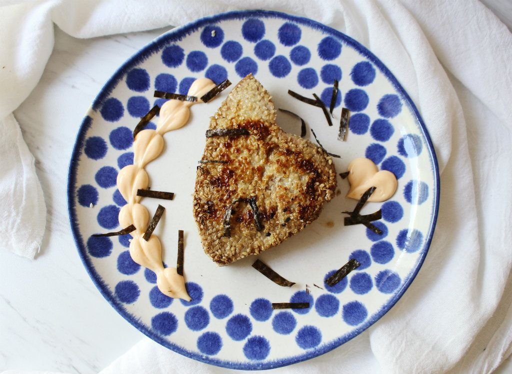 Keto Sesame Crusted Tuna w Spicy Mayo