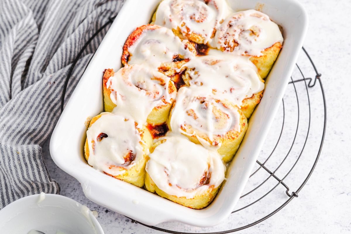 Keto Sourdough Cinnamon Rolls