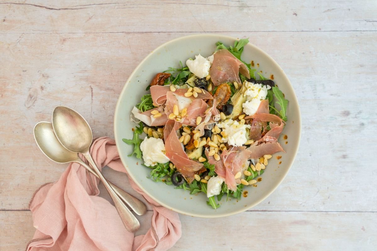 Keto Summer Party Sharing Salad