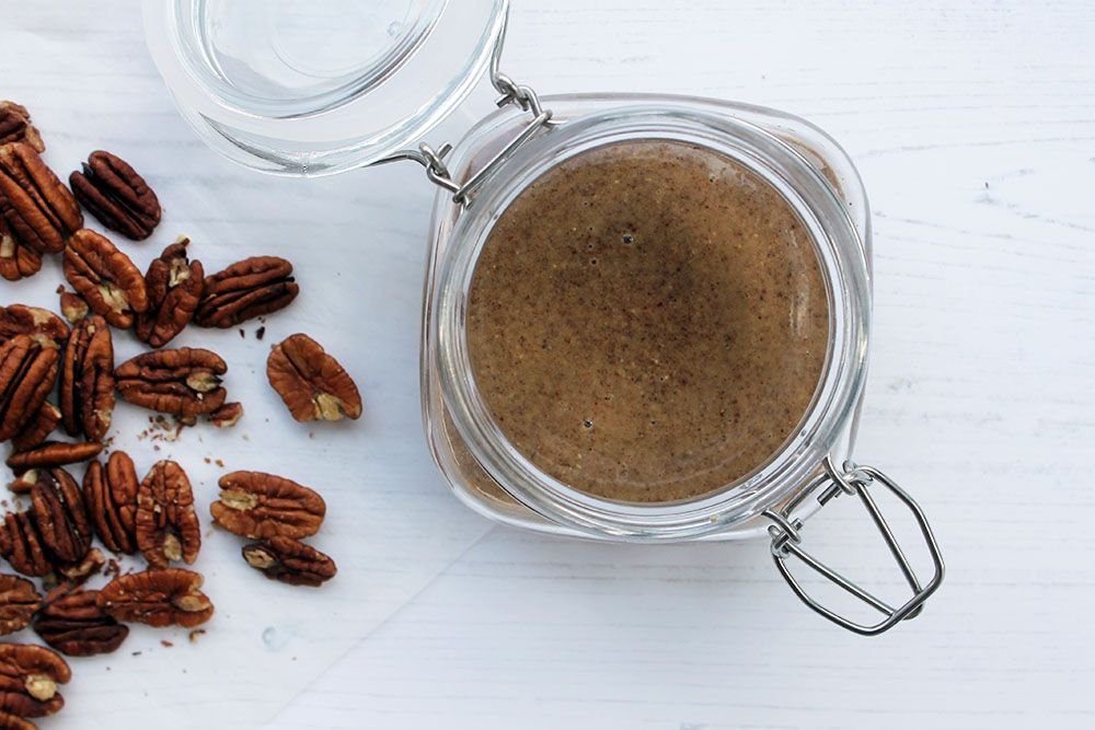 Keto Sweet And Salty Pecan Butter