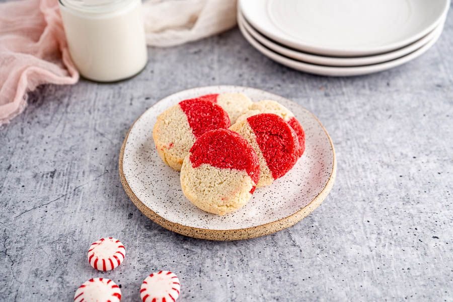 Keto Vegan Peppermint Cookies
