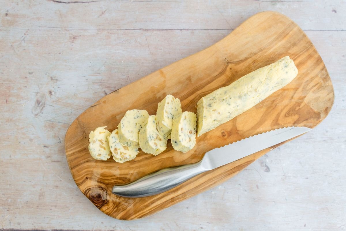 Keto Walnut And Blue Cheese Compound Butter