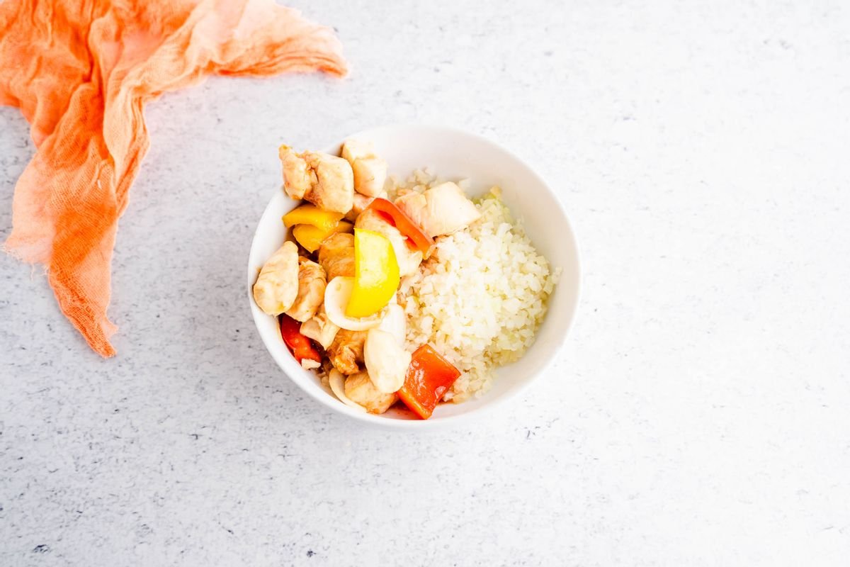 Low Carb Air Fryer Sweet and Sour Chicken