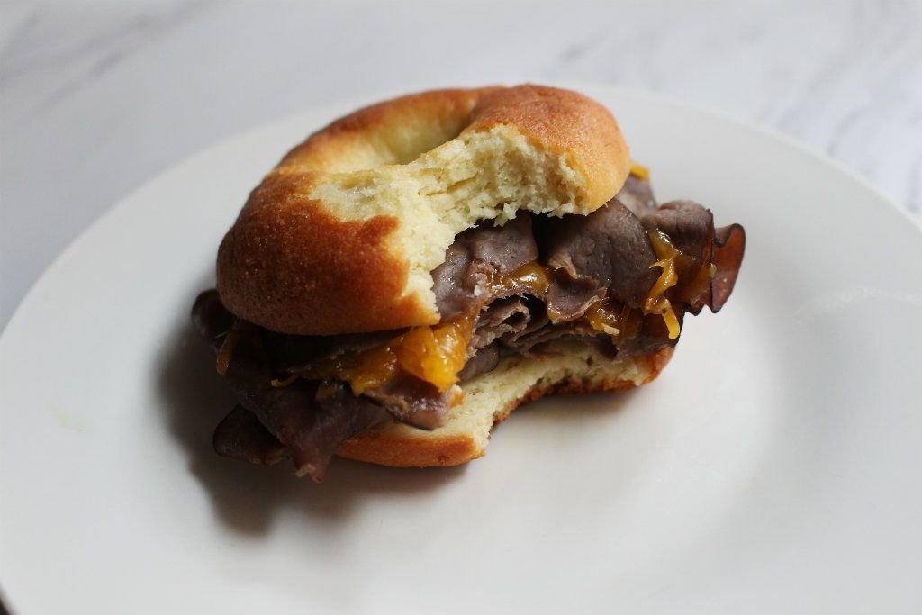 Low Carb Beef ‘n’ Cheddar Sandwich