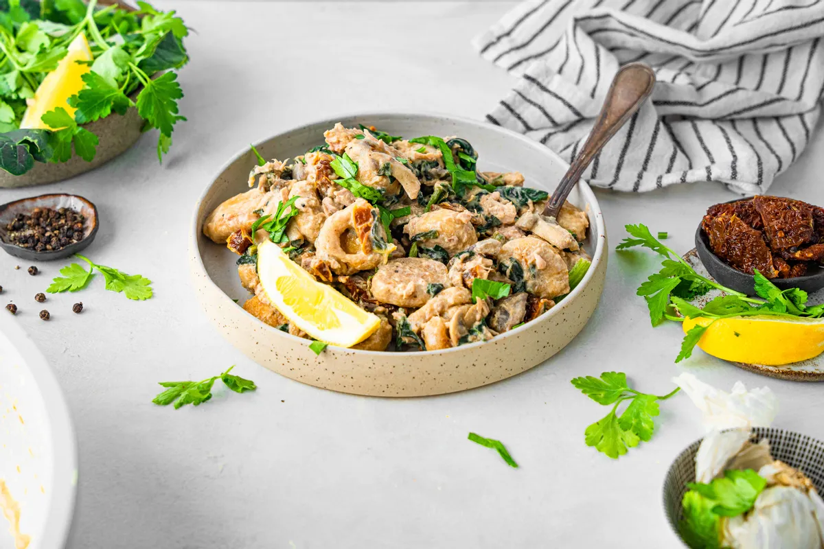 Low-Carb High-Protein Tuna Pasta