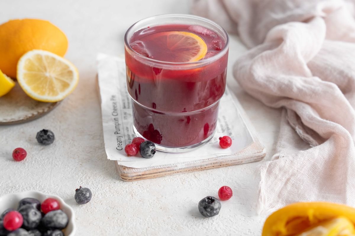 Low Carb Summer Fruit Punch