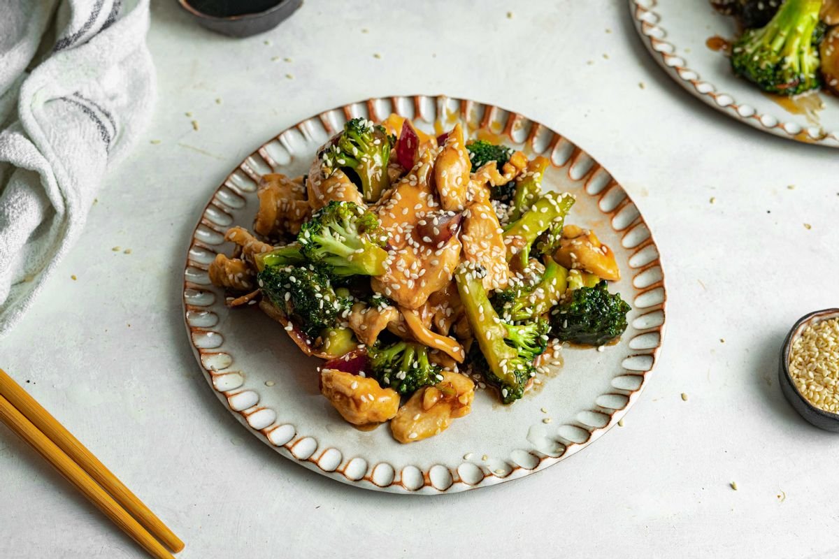 The Best Keto Chinese Chicken and Broccoli